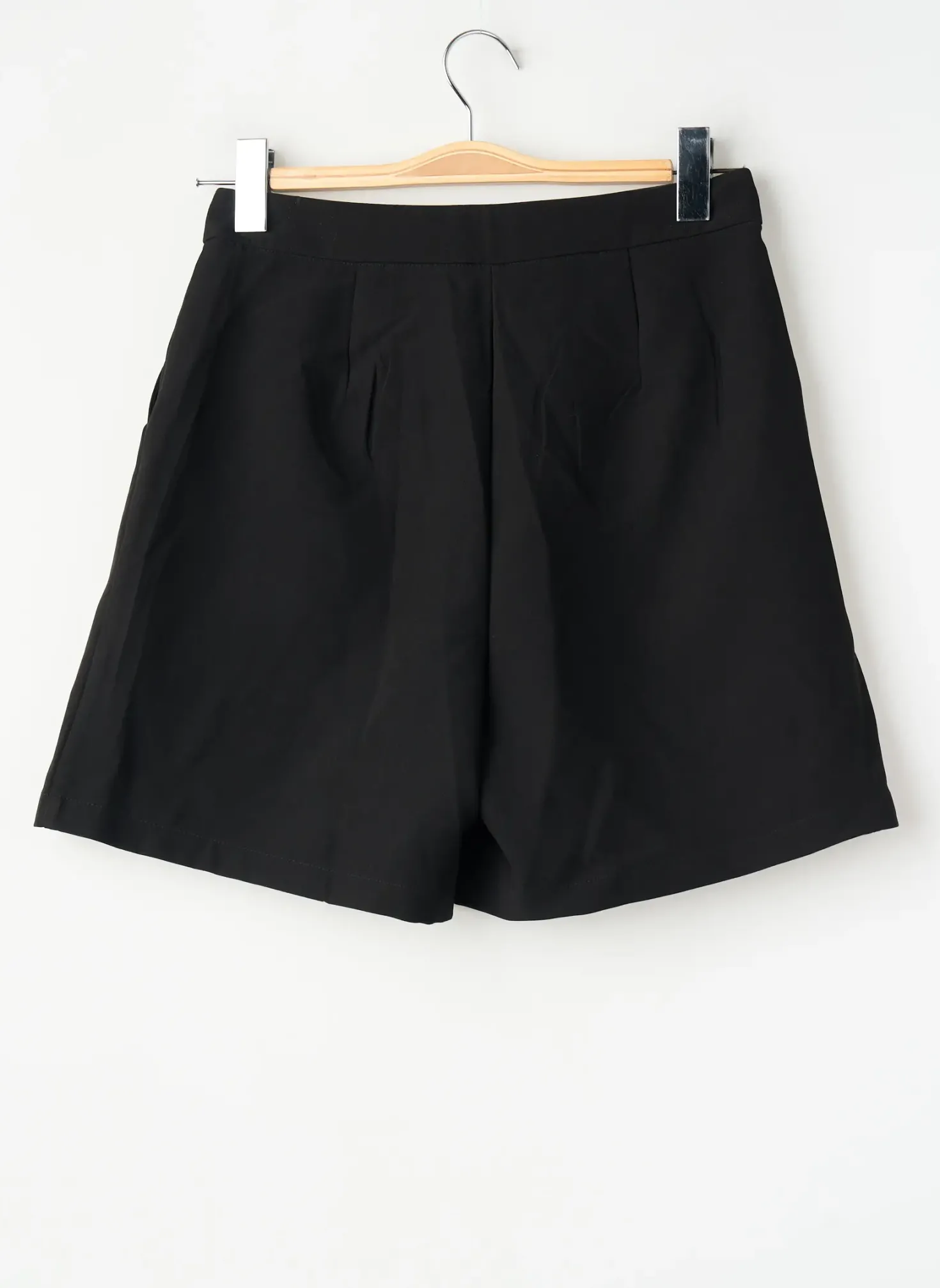 Short Vila Noir Taille Haute