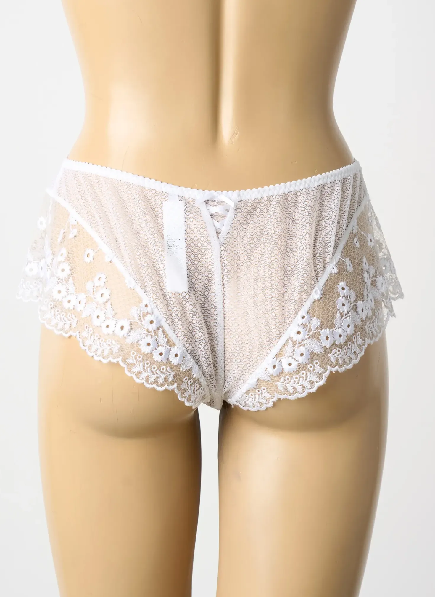 Shorty Aubade Blanc
