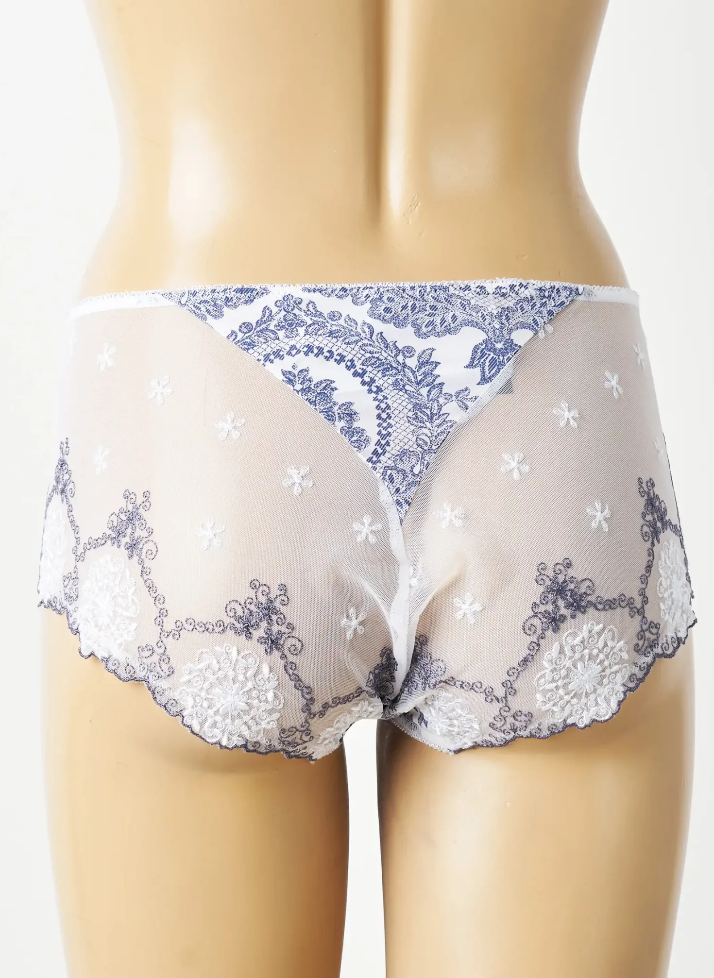 Shorty Empreinte Blanc