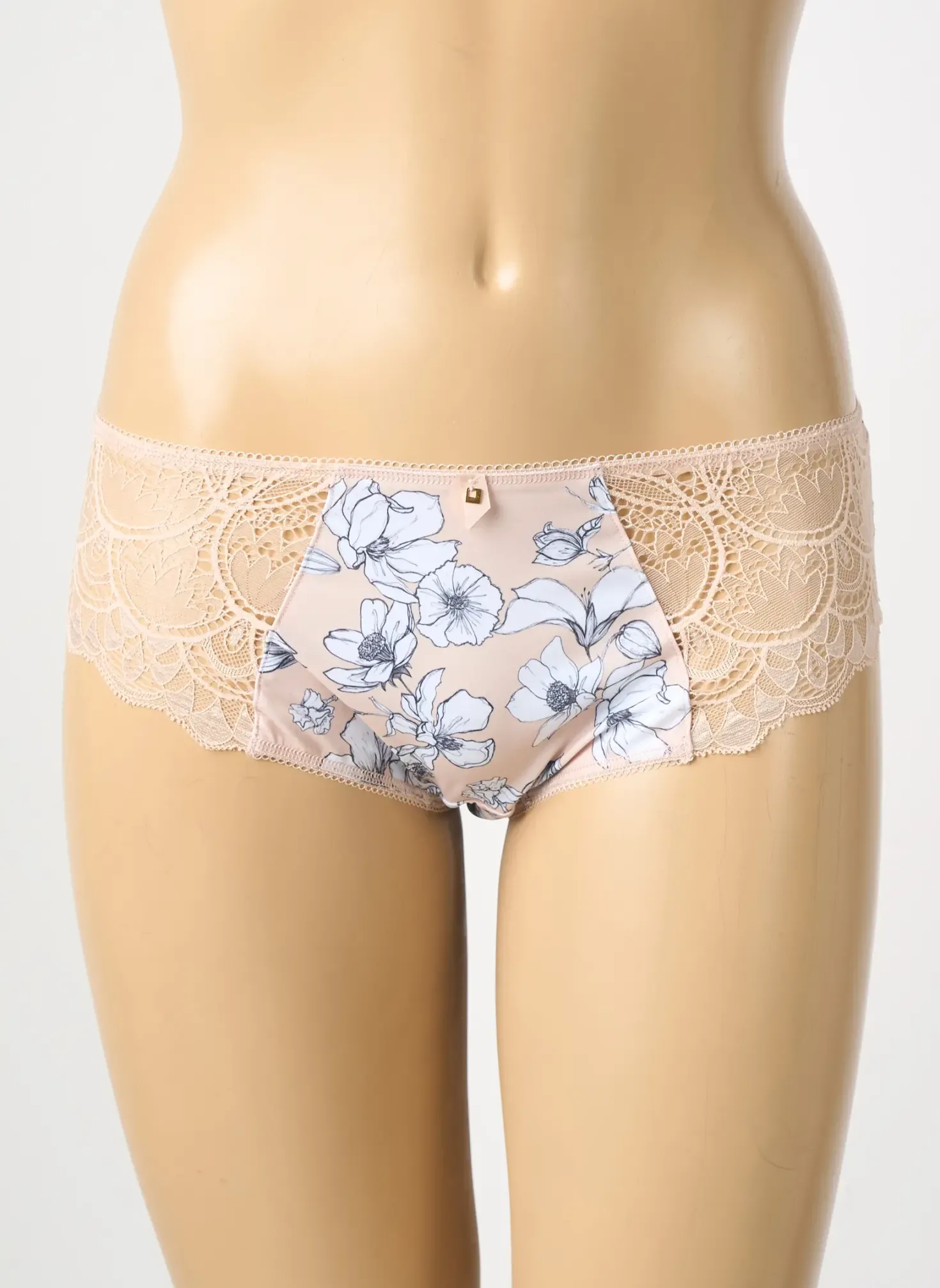 Shorty Fantasie Beige