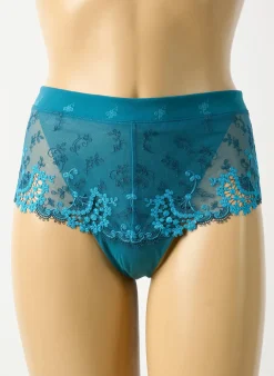 Shorty Simone Perele Bleu