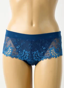 Shorty Simone Perele Bleu Fonce