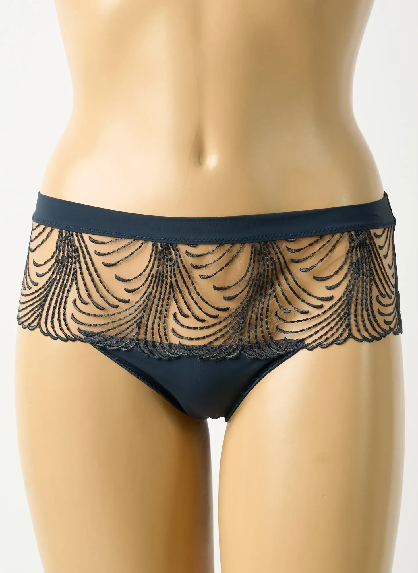 Shorty Simone Perele Gris
