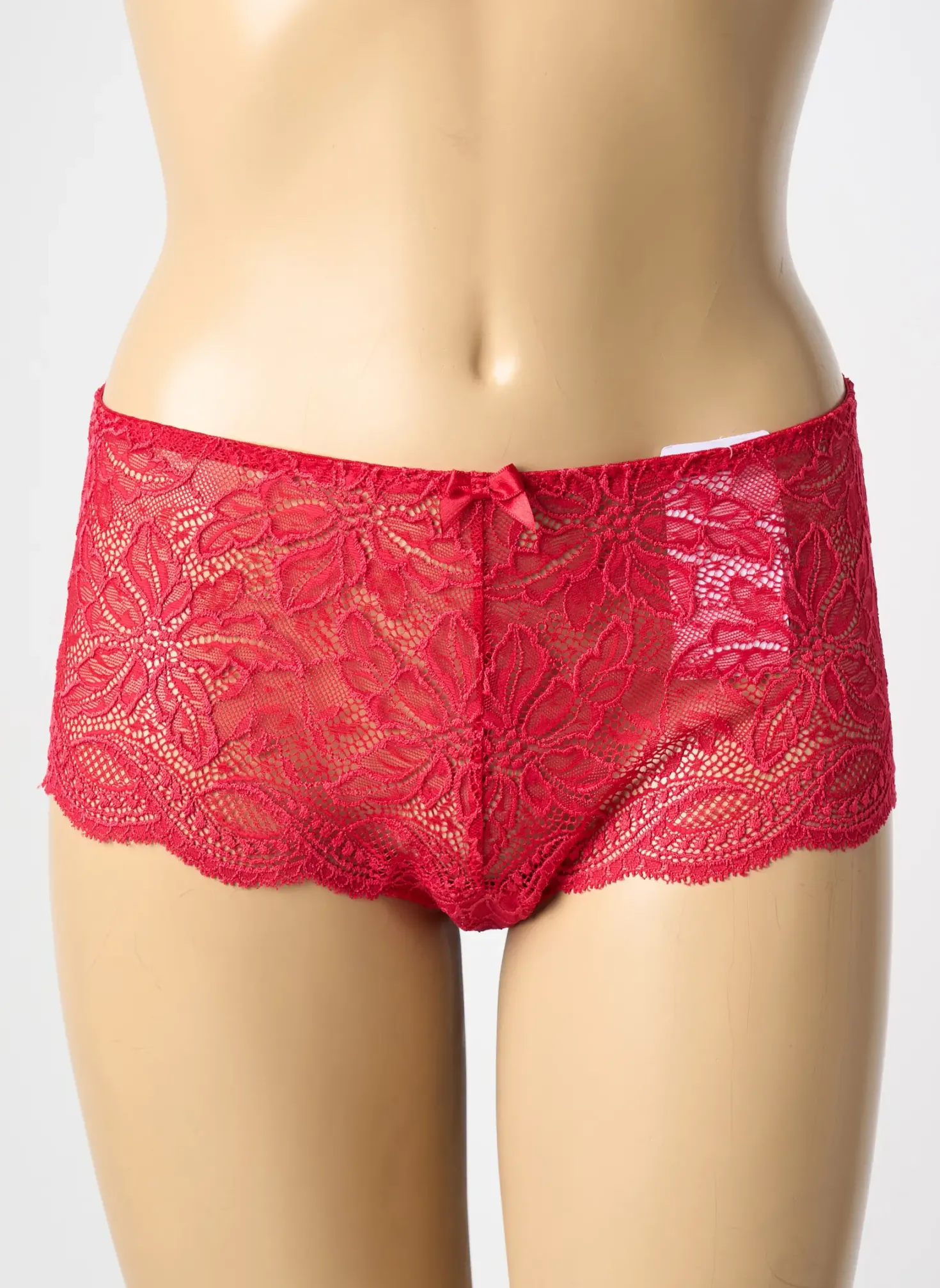 Shorty Simone Perele Rouge