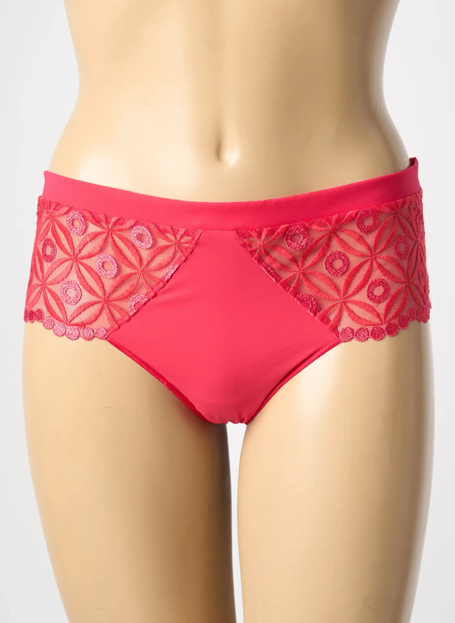 Shorty Simone Perele Rouge