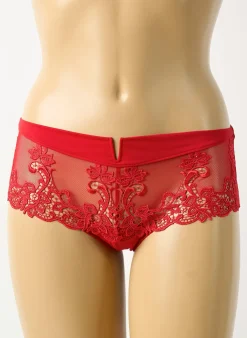 Shorty Simone Perele Rouge