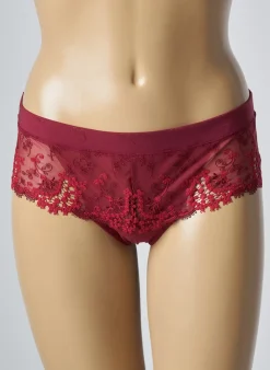 Shorty Simone Perele Rouge