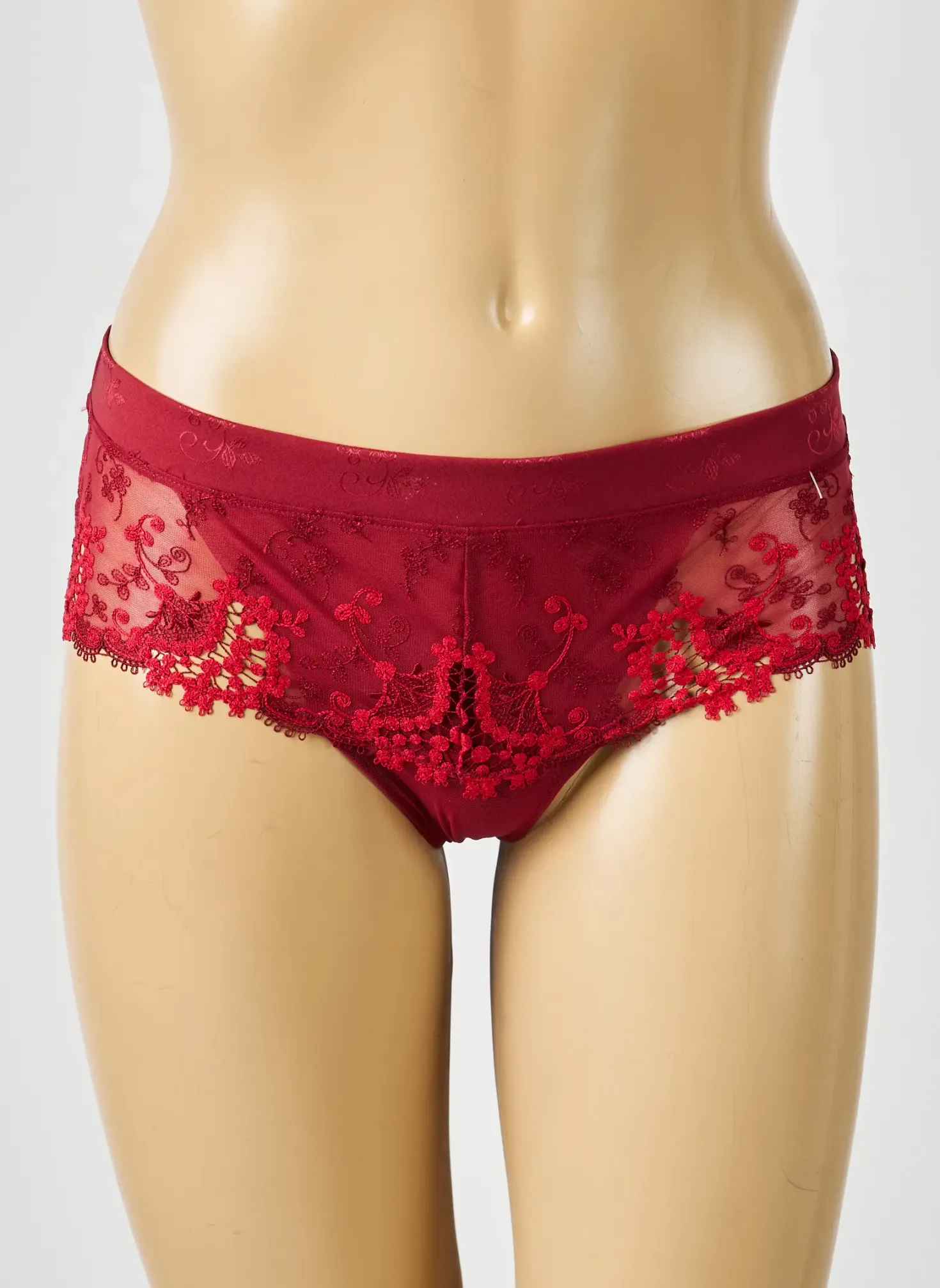 Shorty Simone Perele Rouge