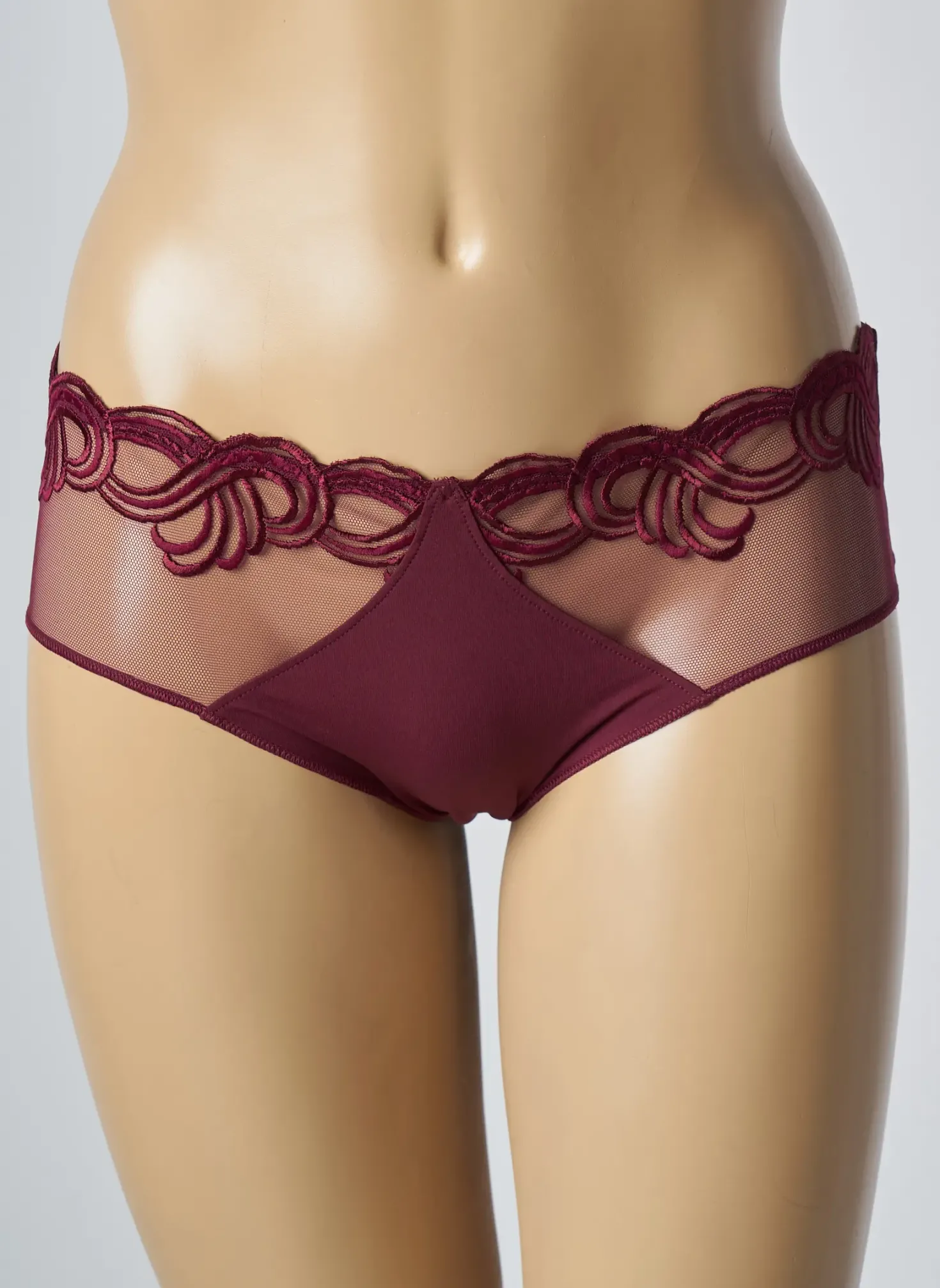 Shorty Simone Perele Rouge