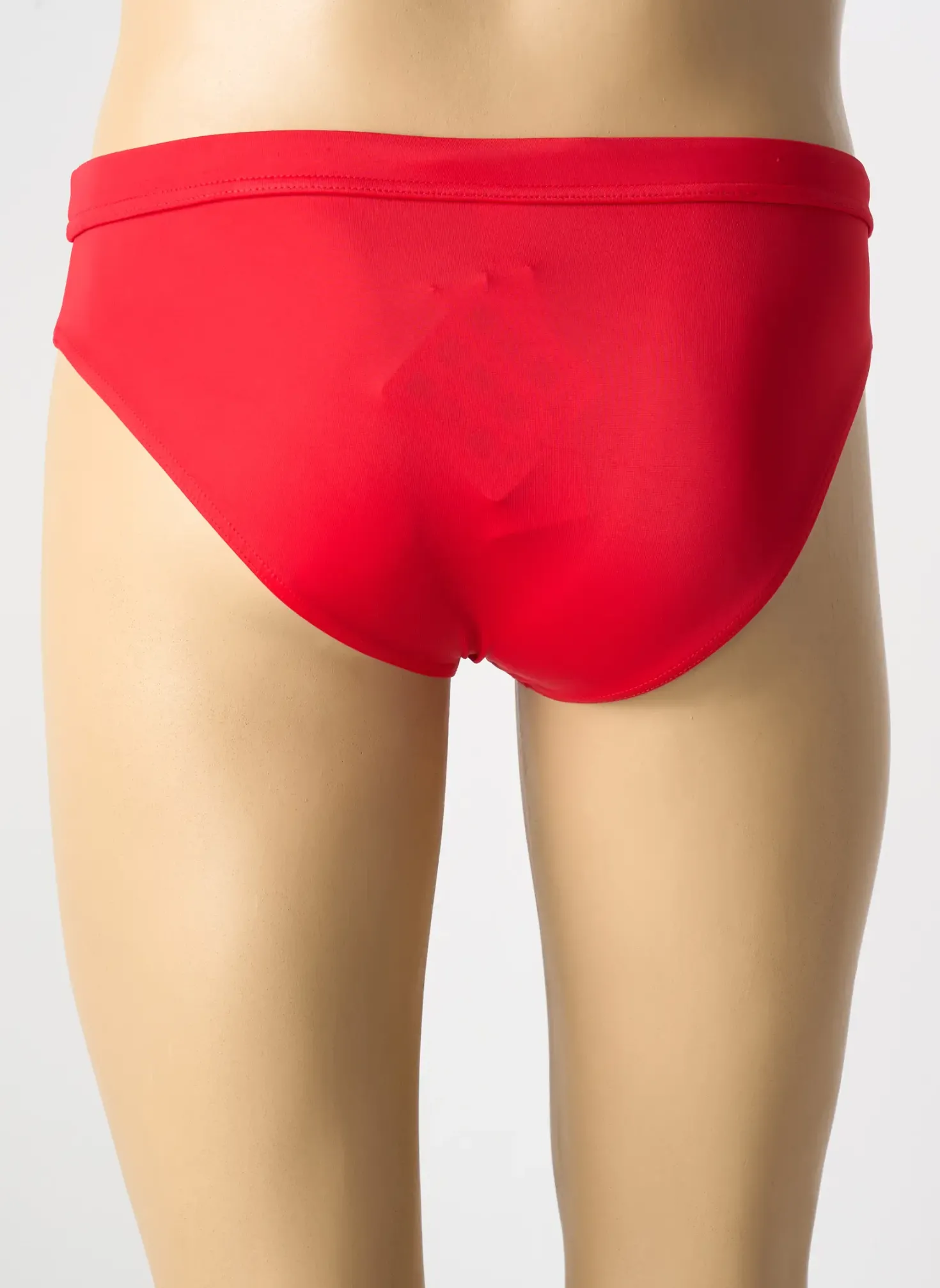 Slip De Bain Hom Rouge