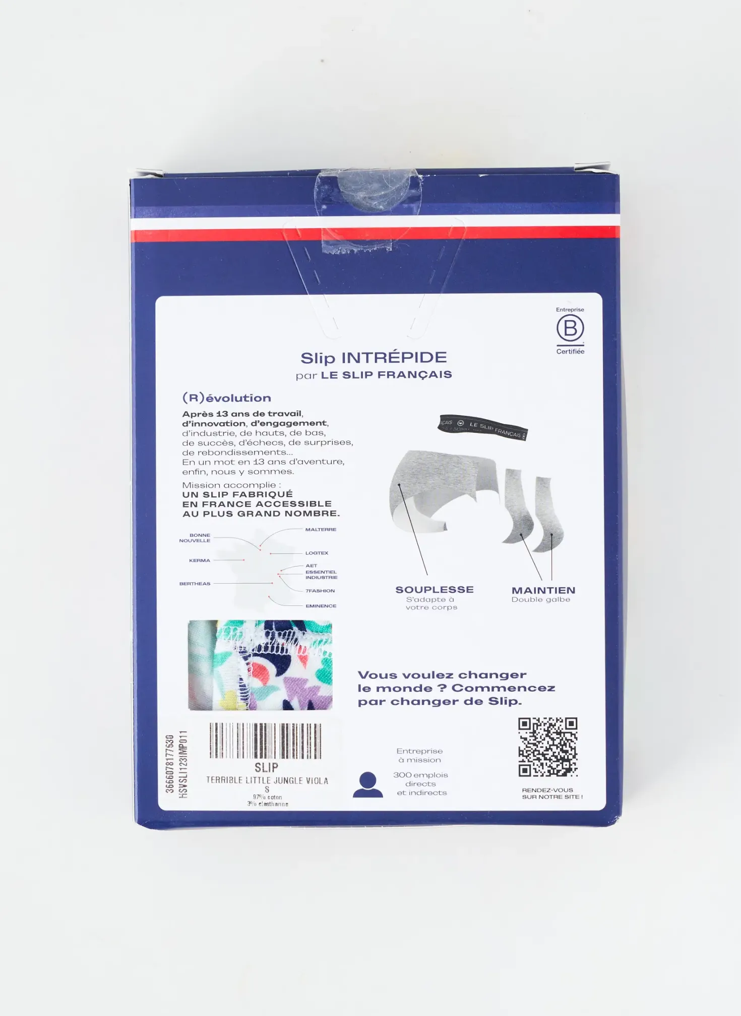 Slip Le Slip Francais Blanc