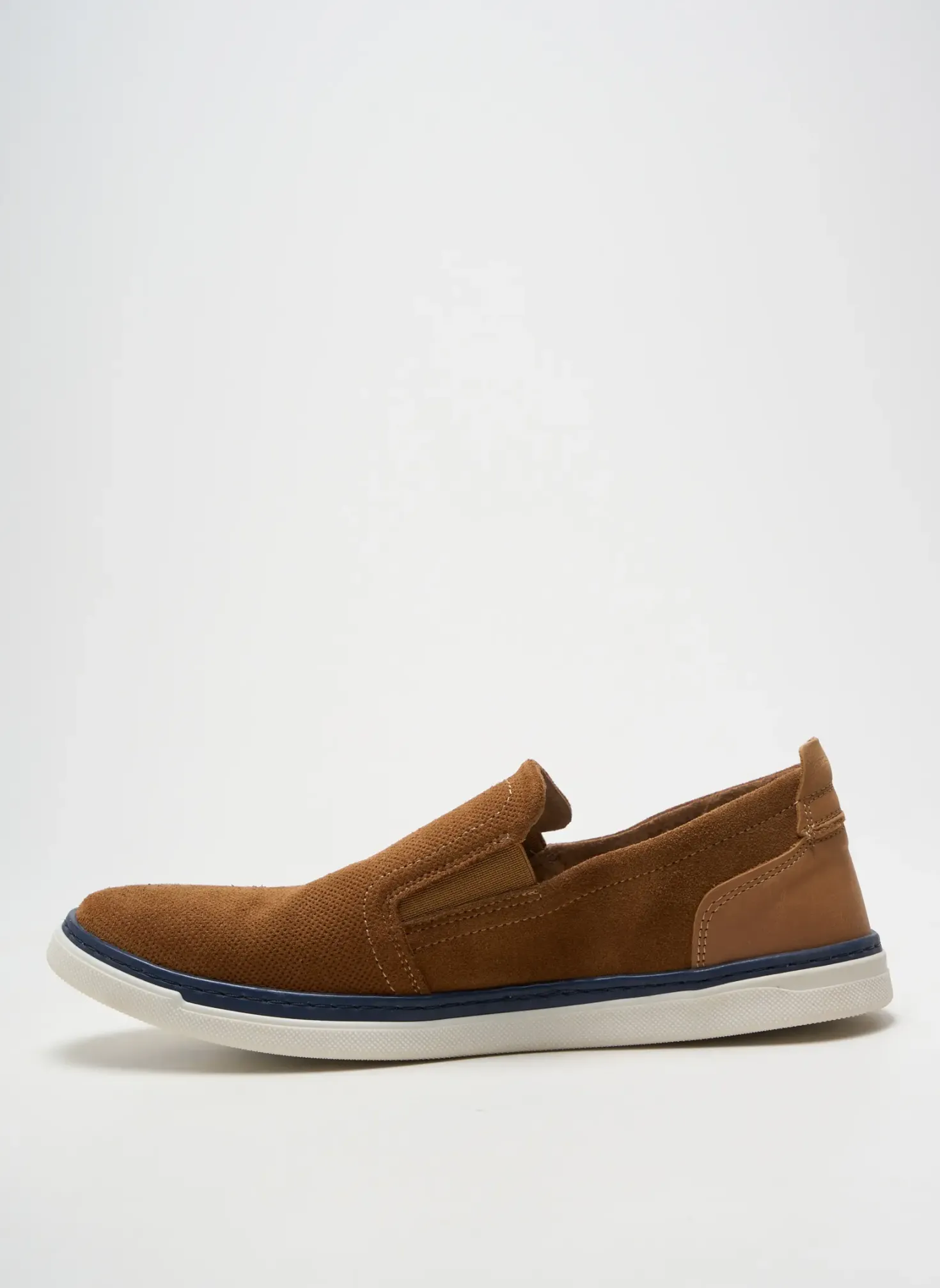 Slip Ons Arid Marron Bout Rond