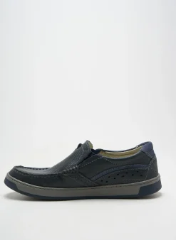 Slip Ons Arima Bleu Bout Rond