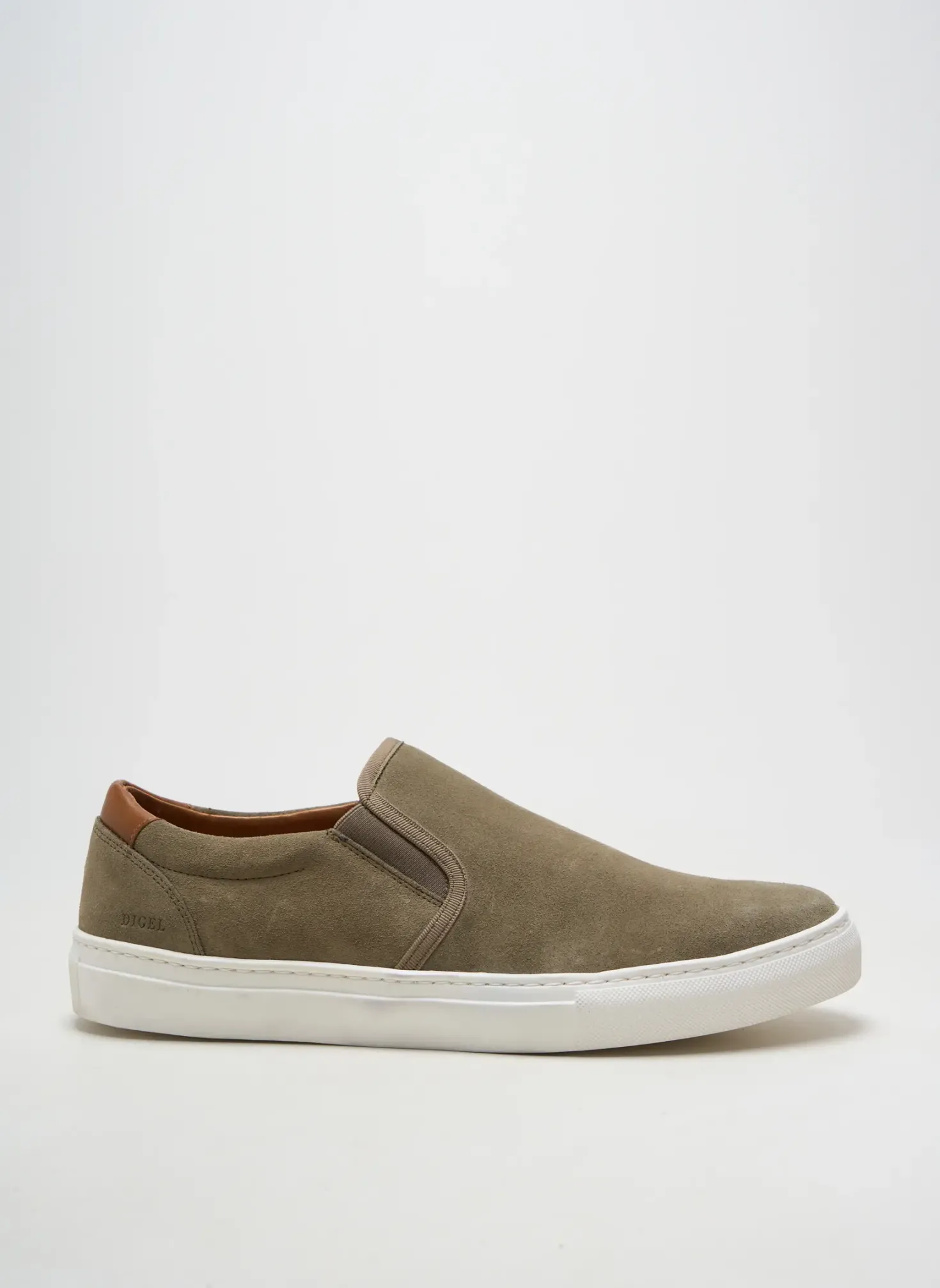 Slip Ons Digel Vert Bout Rond