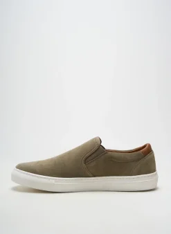 Slip Ons Digel Vert Bout Rond
