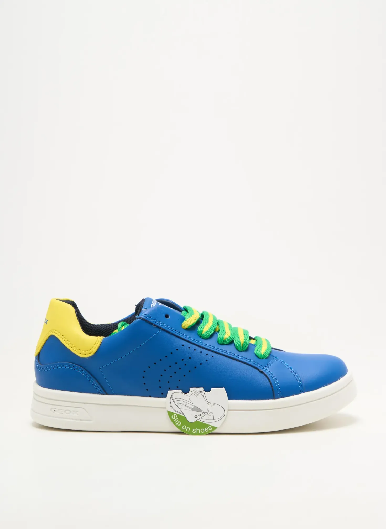 Slip Ons Geox Bleu Bout Rond