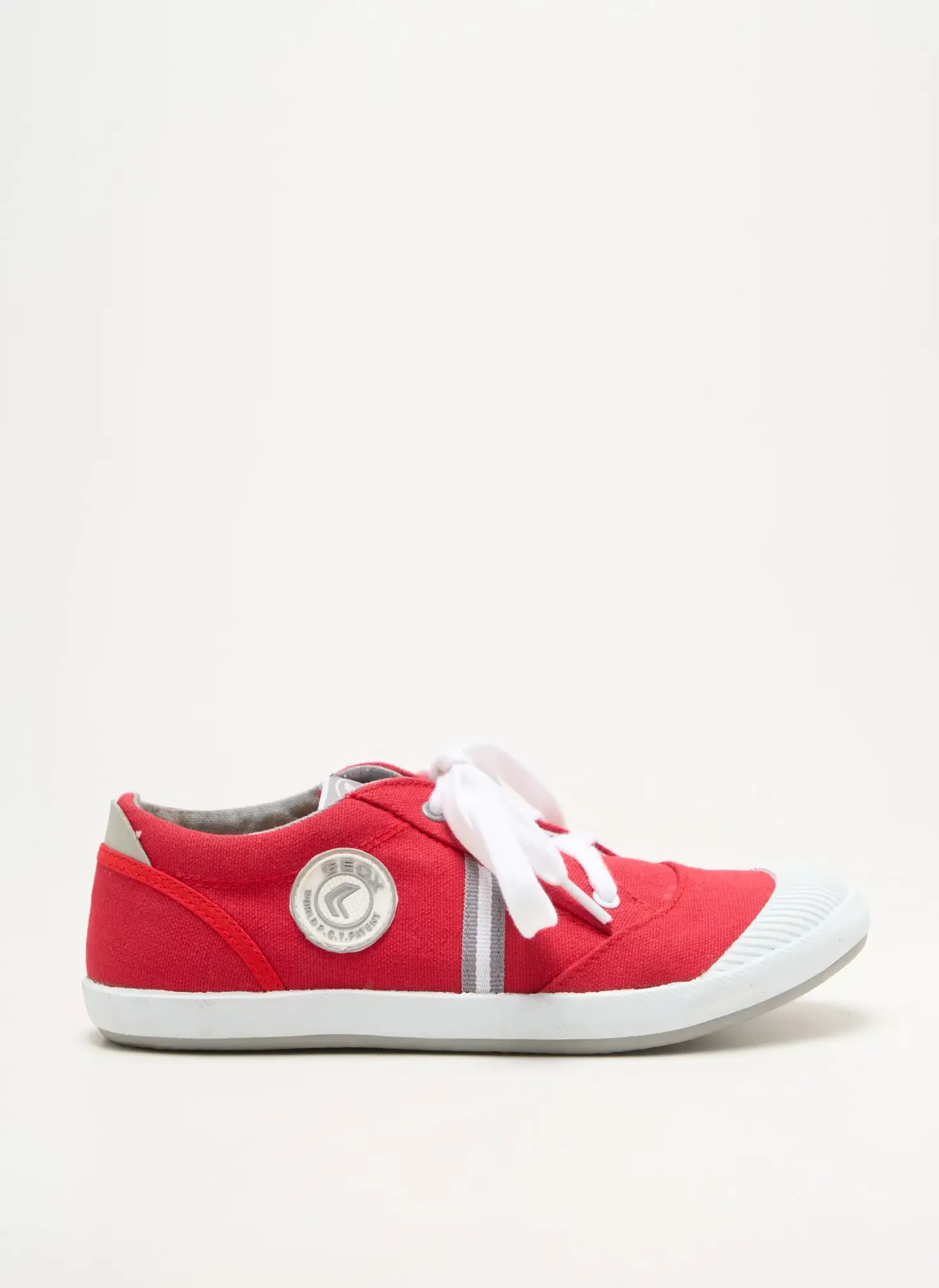 Slip Ons Geox Rouge Bout Rond