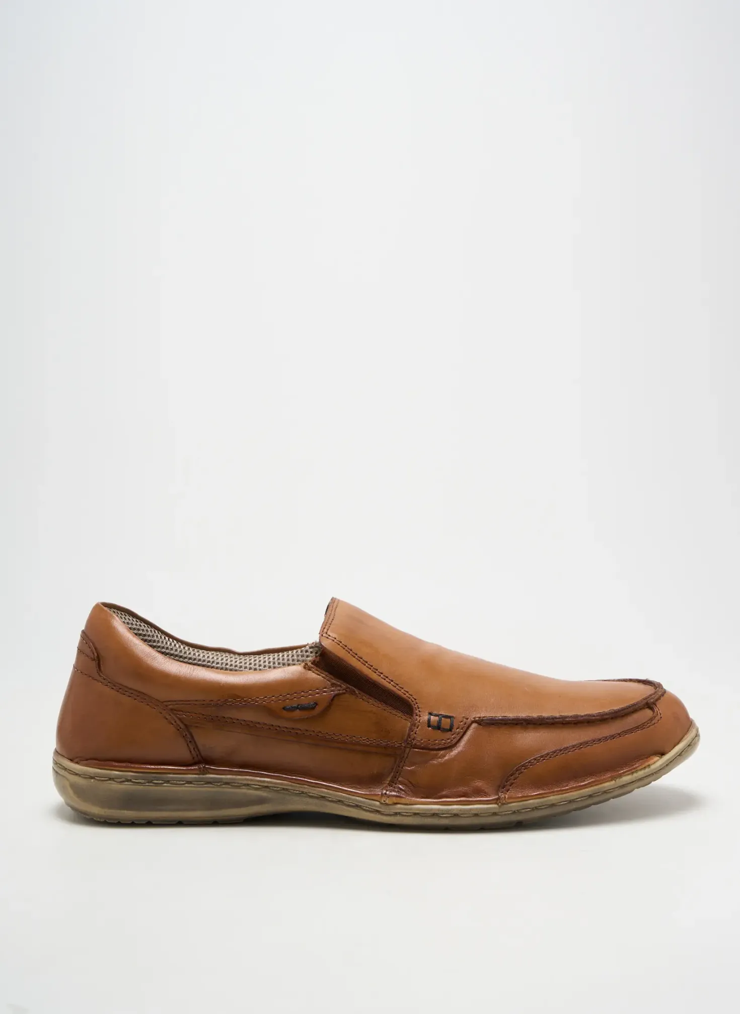 Slip Ons Longo Marron Bout Rond