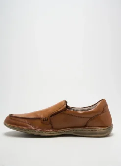 Slip Ons Longo Marron Bout Rond