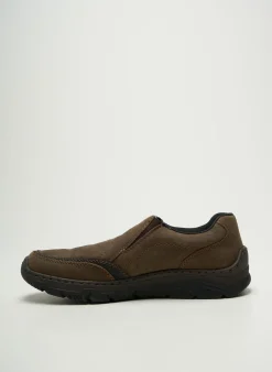 Slip Ons Rieker Marron Bout Rond