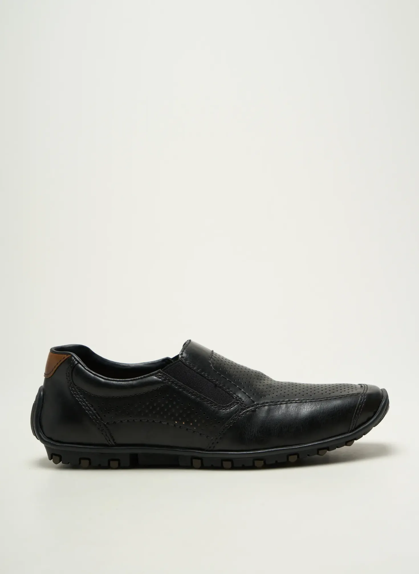 Slip Ons Rieker Noir Bout Carré