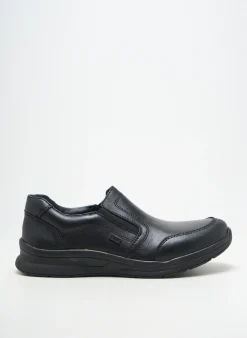 Slip Ons Rieker Noir Bout Rond