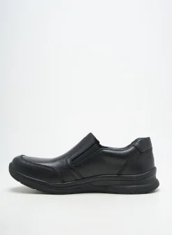 Slip Ons Rieker Noir Bout Rond