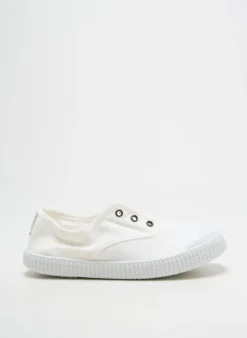 Slip Ons Victoria Blanc Bout Rond