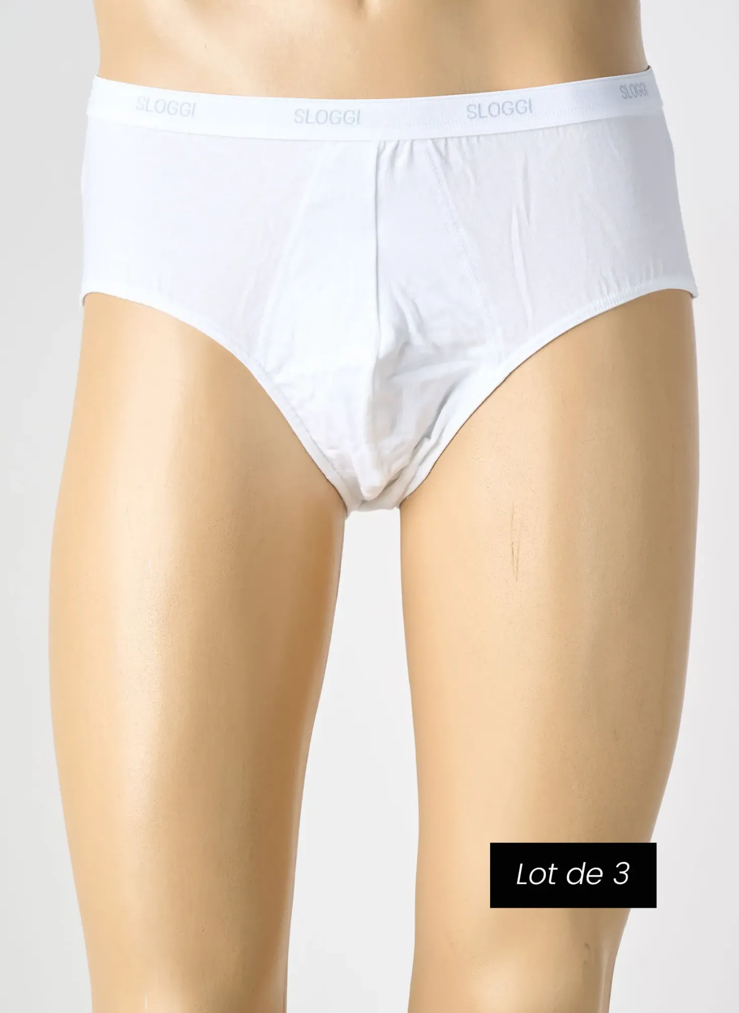 Slip Sloggi Blanc