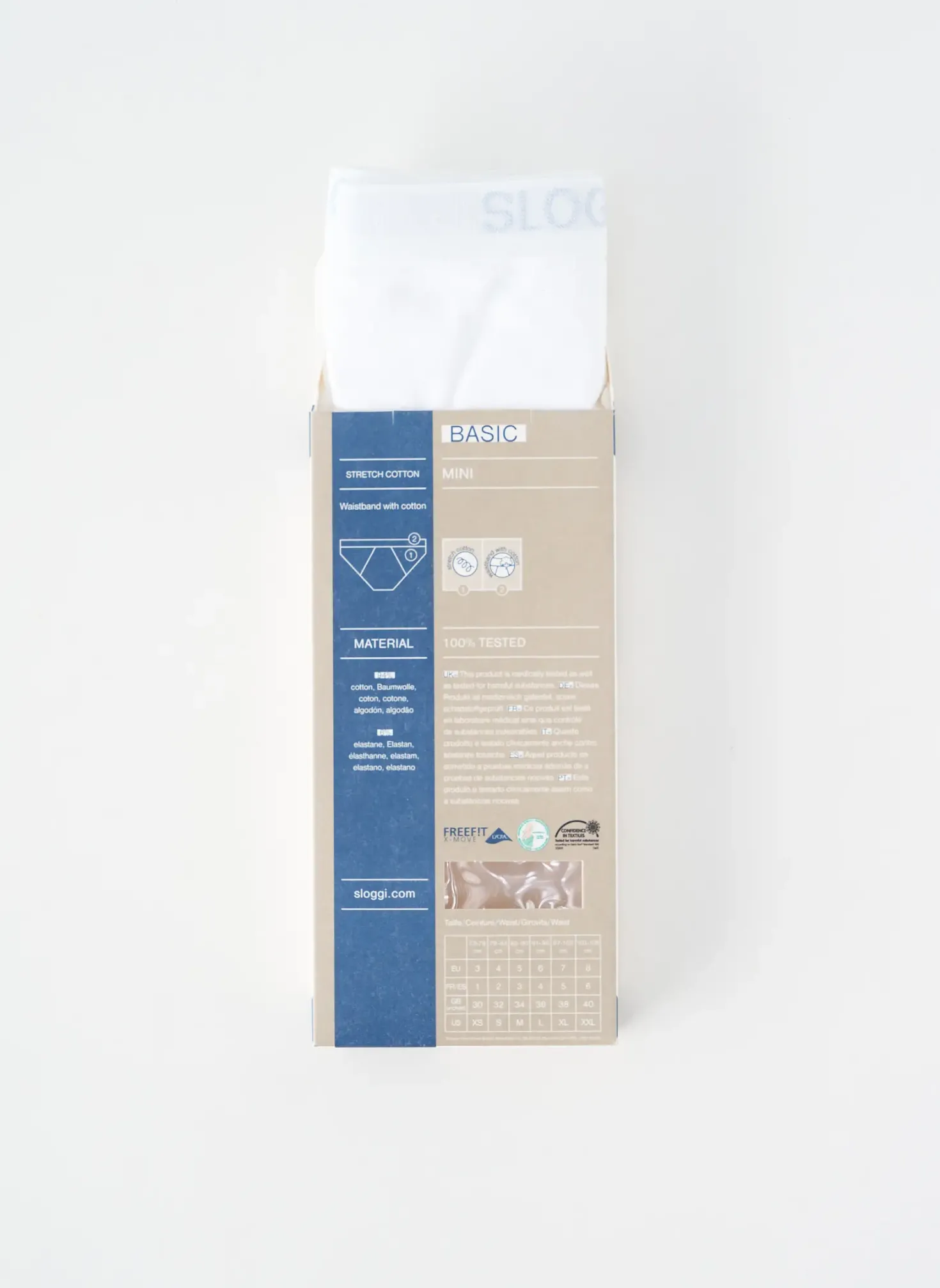 Slip Sloggi Blanc