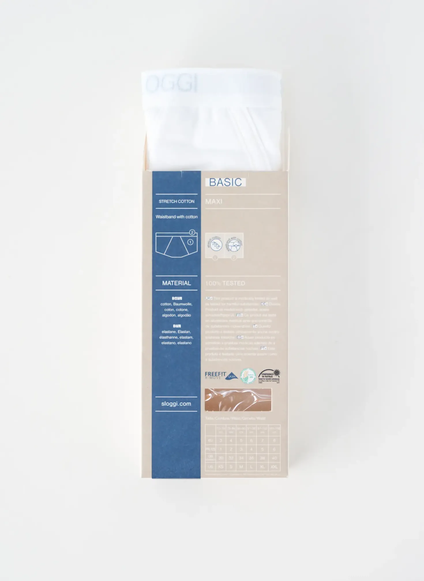Slip Sloggi Blanc