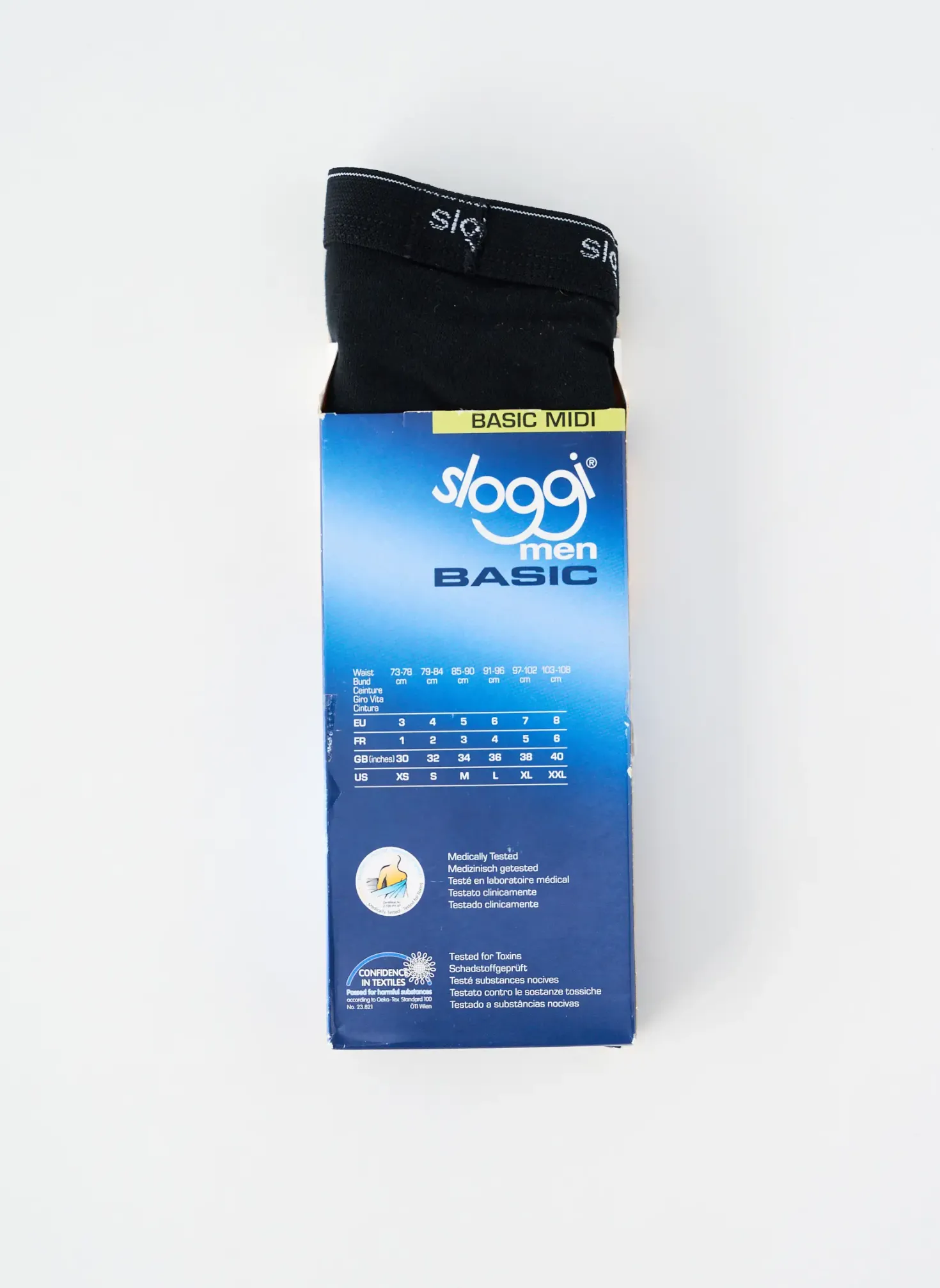 Slip Sloggi Noir