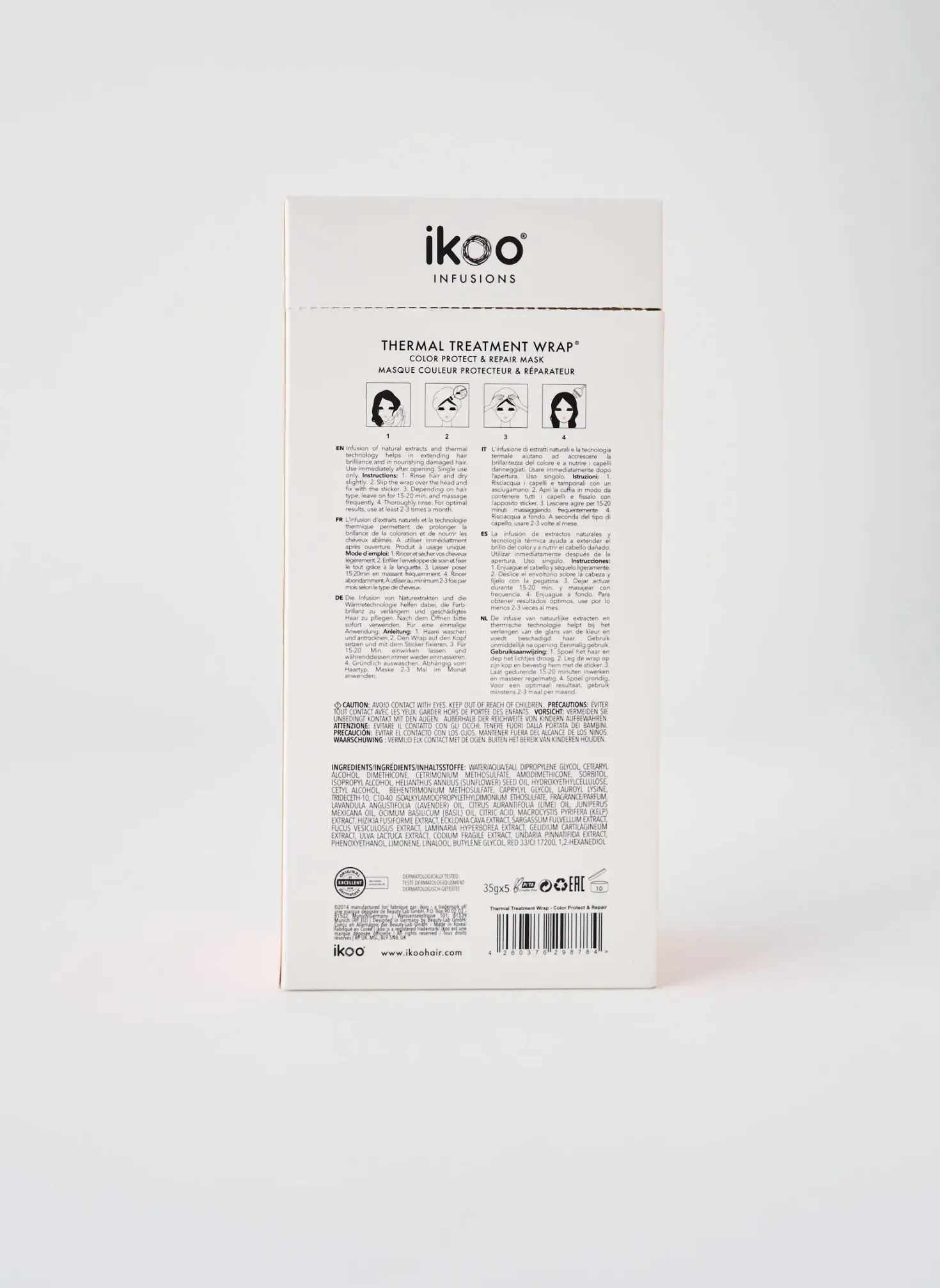 Soin Des Cheveux Ikoo Multicolore Masque