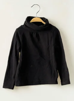 Sous-pull Okaïdi Noir Manches Longues