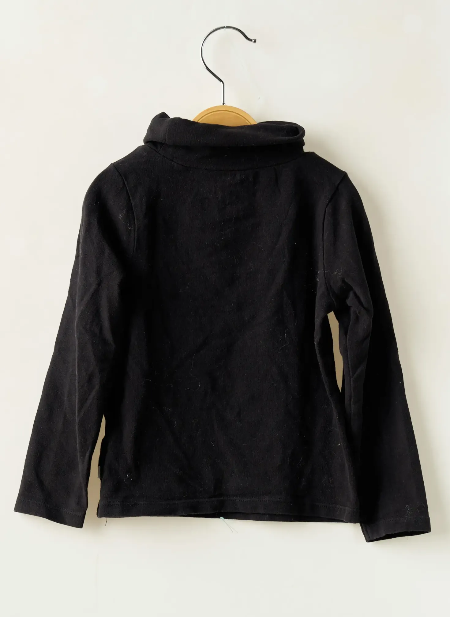 Sous-pull Okaïdi Noir Manches Longues