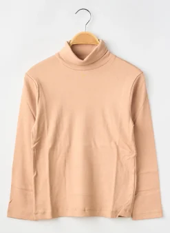 Sous-pull Petit Bateau Beige Manches Longues