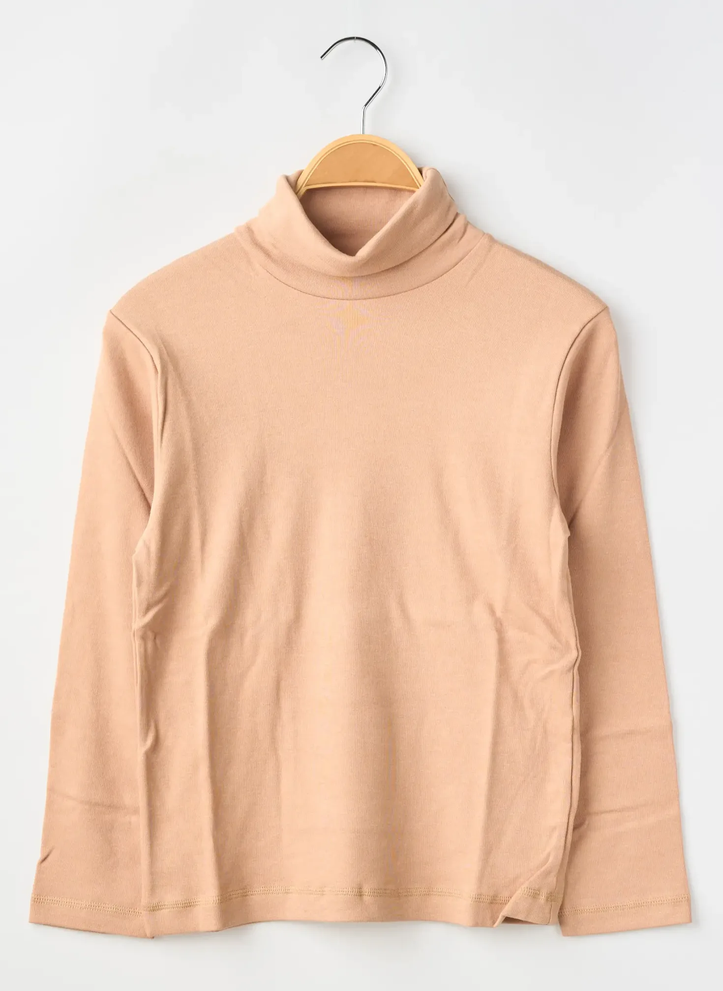 Sous-pull Petit Bateau Beige Manches Longues