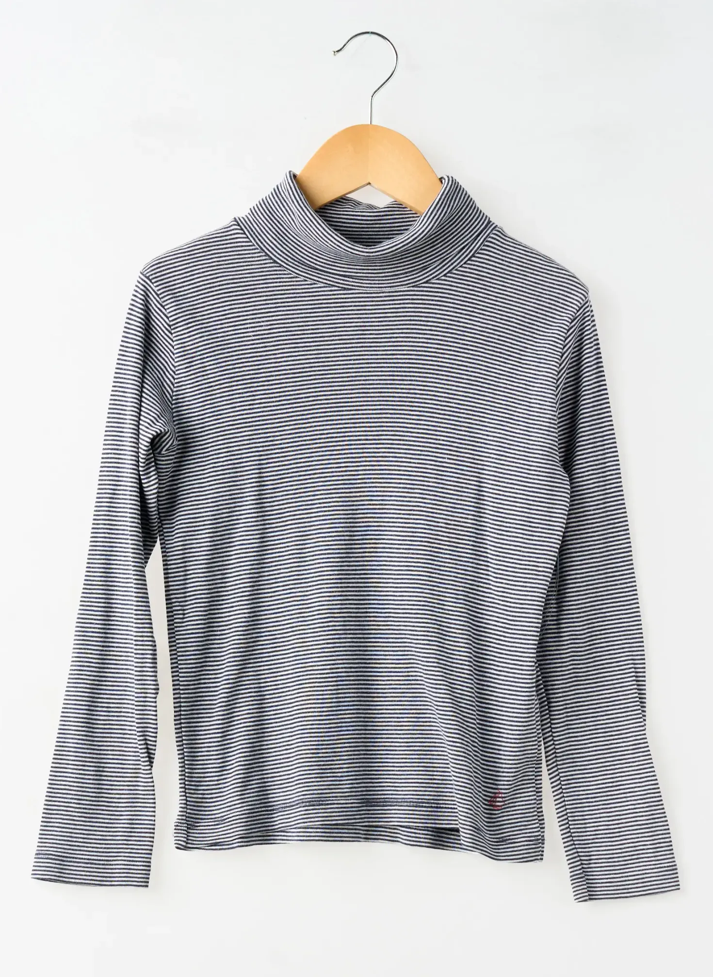 Sous-pull Petit Bateau Bleu Manches Longues