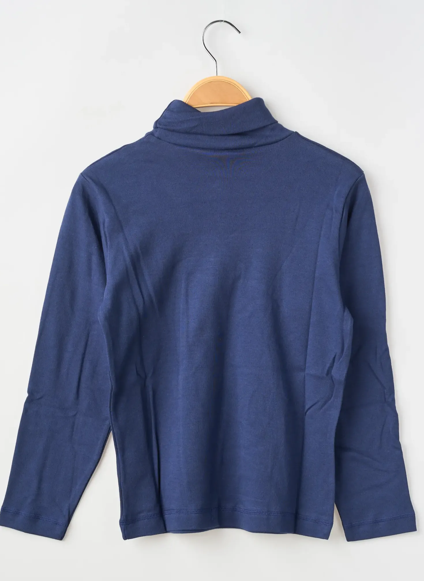 Sous-pull Petit Bateau Bleu Manches Longues