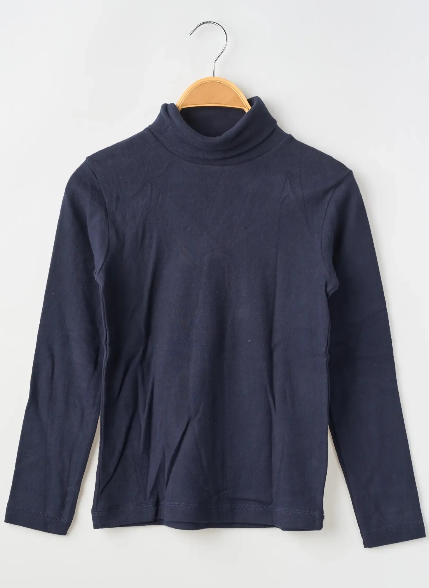 Sous-pull Petit Bateau Bleu Manches Longues