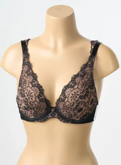 Soutien-gorge Aubade Noir Haut Soutien-gorge Emboitant