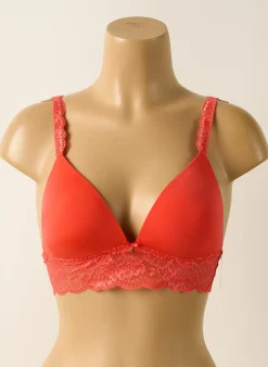 Soutien-gorge Aubade Orange Haut Soutien-gorge Moulé