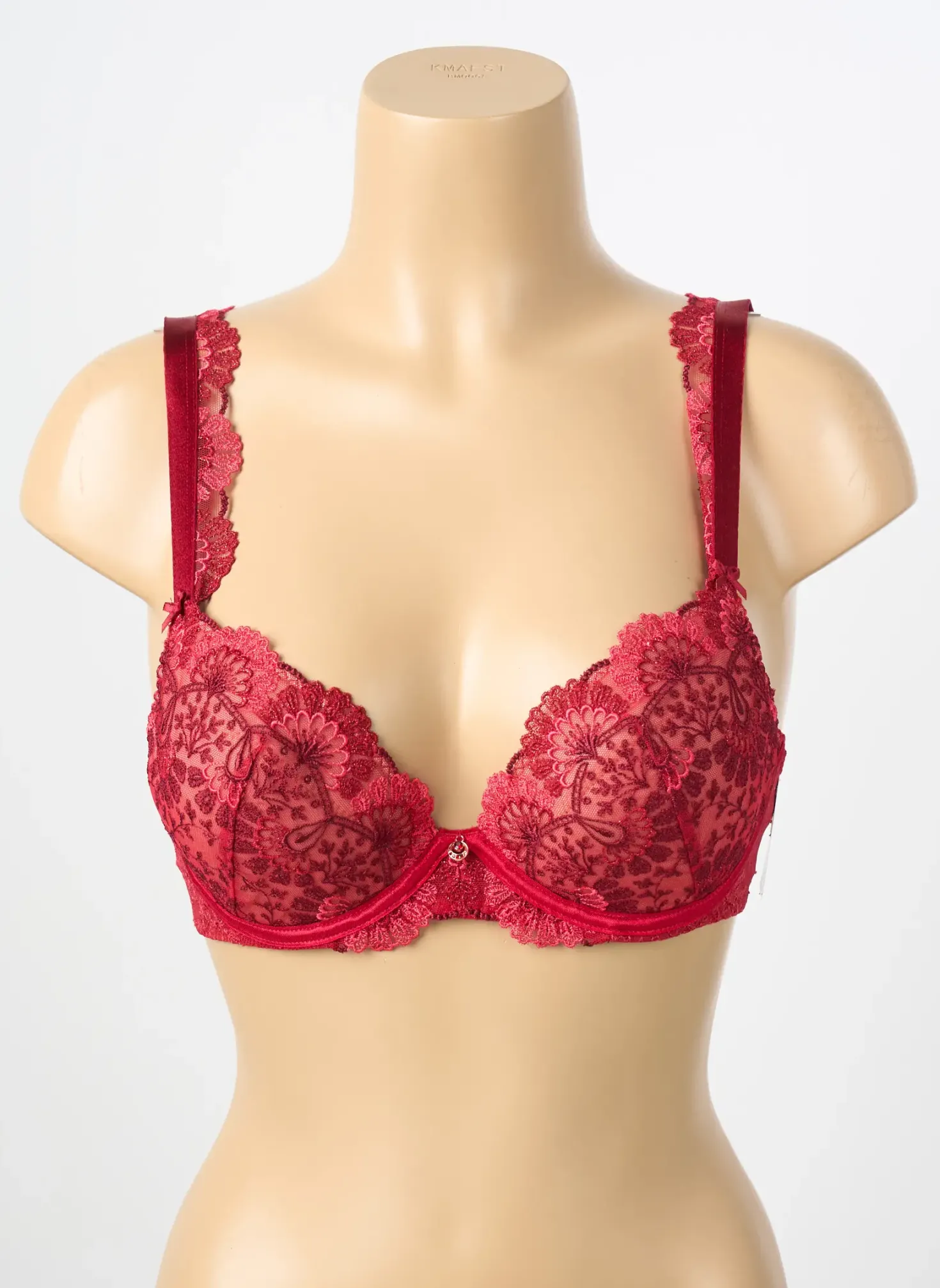 Soutien-gorge Aubade Rouge Haut Soutien-gorge Push-up