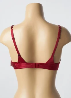 Soutien-gorge Karl Lagerfeld X Aubade Rouge Haut Soutien-gorge Emboitant