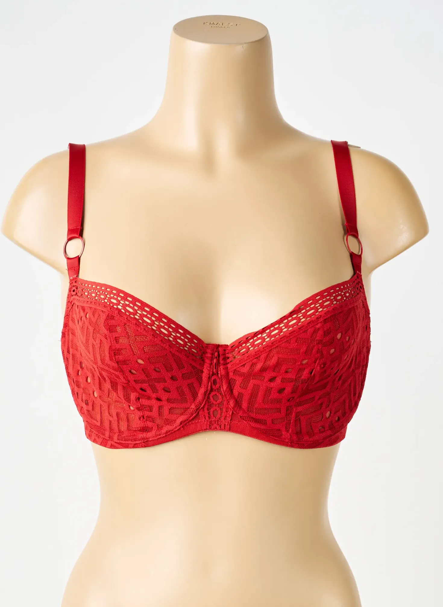 Soutien-gorge Passionata Rouge Haut Soutien-gorge Emboitant