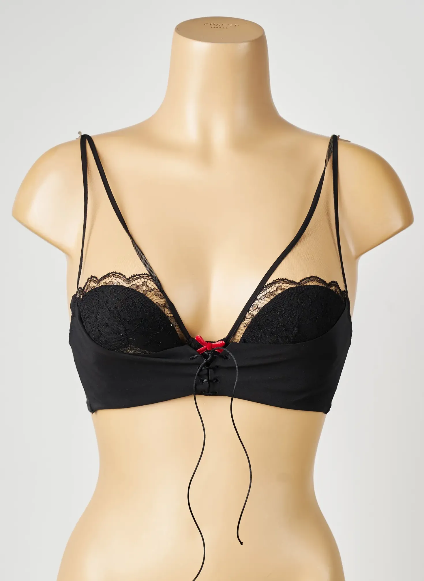 Soutien-gorge Ritratti Noir Haut Bandeau
