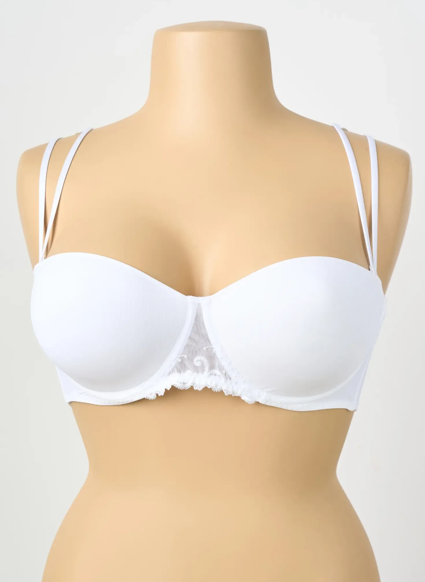 Soutien-gorge Simone Perele Blanc Haut Soutien-gorge Moulé