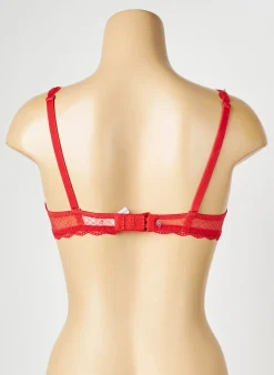 Soutien-gorge Simone Perele Rouge Haut Soutien-gorge Balconnet