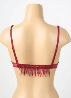Soutien-gorge Simone Perele Rouge Haut Soutien-gorge Moulé