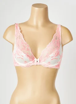 Soutien-gorge Valege Rose Haut Soutien-gorge Emboitant